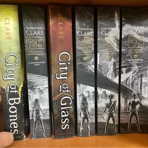 Books 1-6 of Cassandra Clare Mortal Instruments series